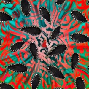 SOLD ALEXIS BITTAR BLACK LUCITE MARCASITE EARRINGS